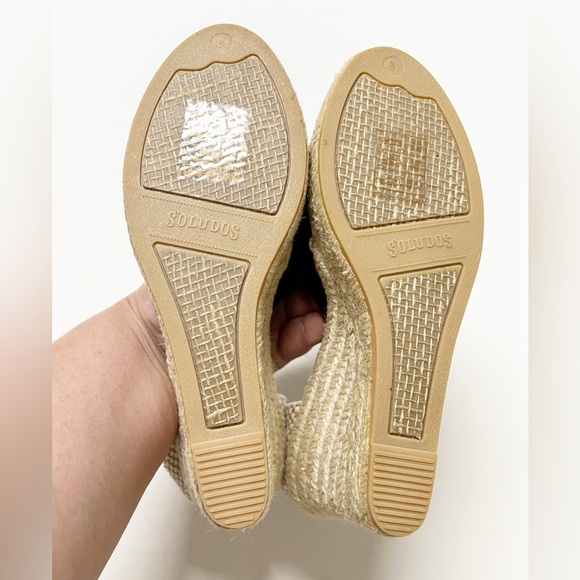 Soludos Black and Cream Espadrilles - Picture 5 of 9